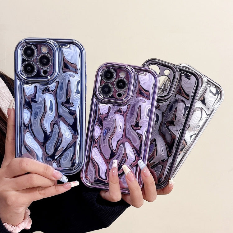 For iPhone 12 Electroplating Meteorite Texture TPU Phone Case(Black) - free shipping - PMC TechLife - Order now!