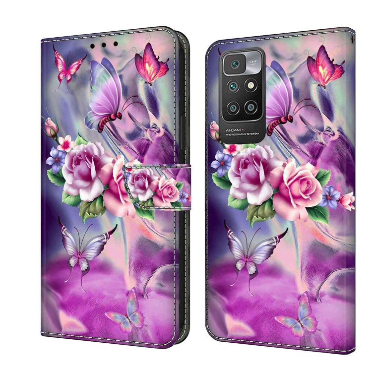 For Xiaomi Redmi 10 Crystal 3D Shockproof Protective Leather Phone Case(Butterfly) - free shipping - PMC TechLife - Order now!