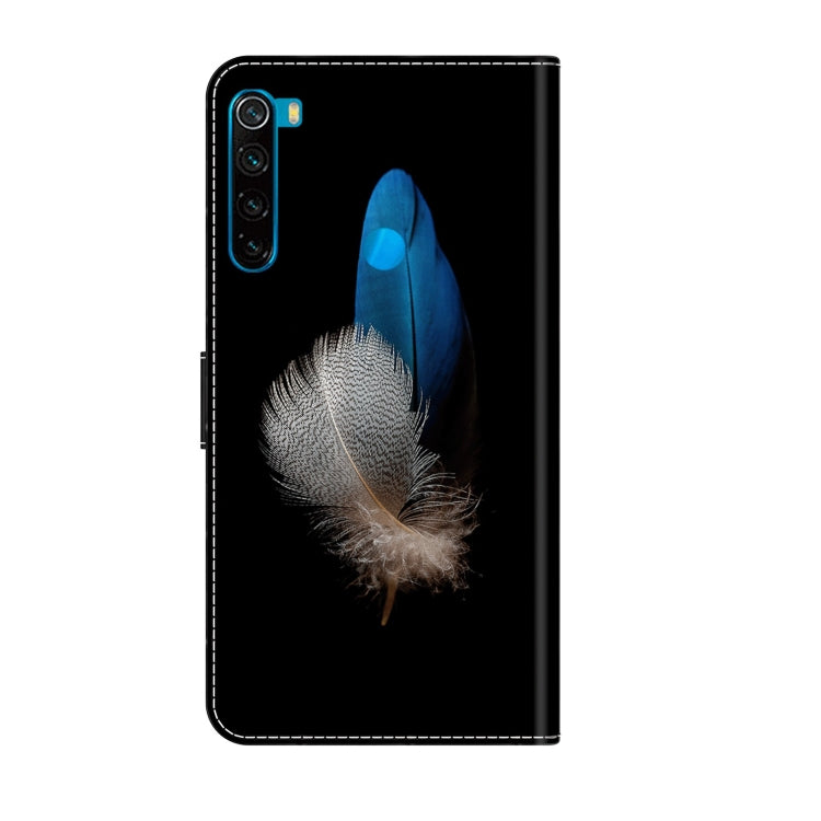 For Xiaomi Redmi Note 8 Crystal 3D Shockproof Protective Leather Phone Case(Two Branches) - free shipping - PMC TechLife - Order now!