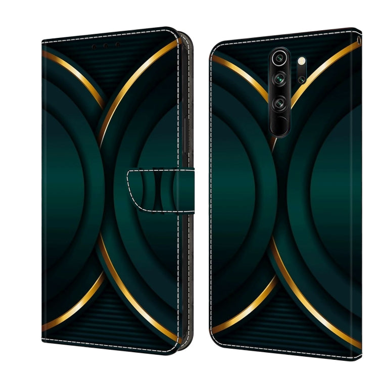 For Xiaomi Redmi Note 8 Pro Crystal 3D Shockproof Protective Leather Phone Case(Gold Outline) - free shipping - PMC TechLife - Order now!