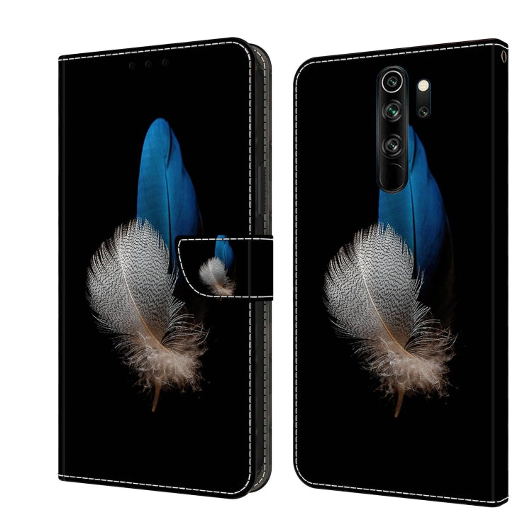 For Xiaomi Redmi Note 8 Pro Crystal 3D Shockproof Protective Leather Phone Case(Two Branches) - free shipping - PMC TechLife - Order now!