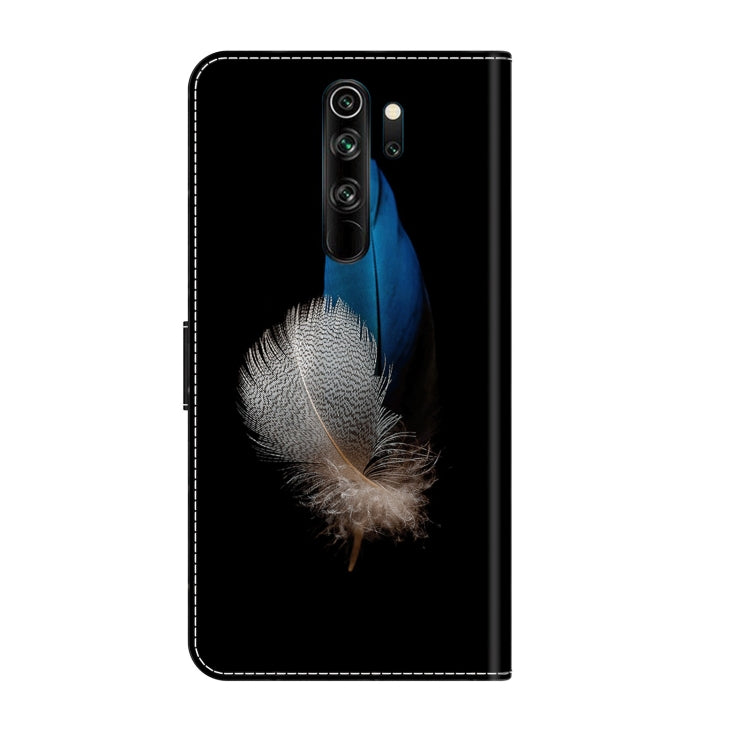 For Xiaomi Redmi Note 8 Pro Crystal 3D Shockproof Protective Leather Phone Case(Two Branches) - free shipping - PMC TechLife - Order now!