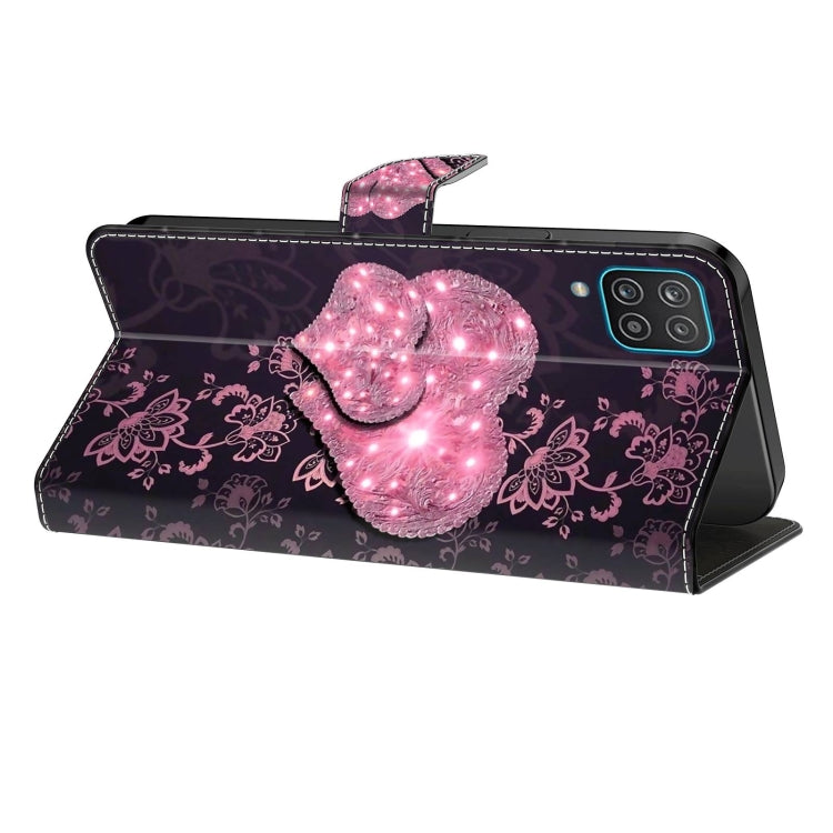 For Xiaomi Redmi Note 9 Crystal 3D Shockproof Protective Leather Phone Case(Lace Love) - free shipping - PMC TechLife - Order now!