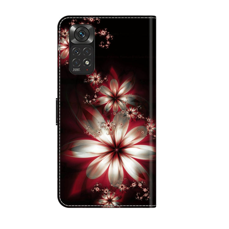 For Xiaomi Redmi Note 11 Global Crystal 3D Shockproof Protective Leather Phone Case(Fantastic Flower) - free shipping - PMC TechLife - Order now!