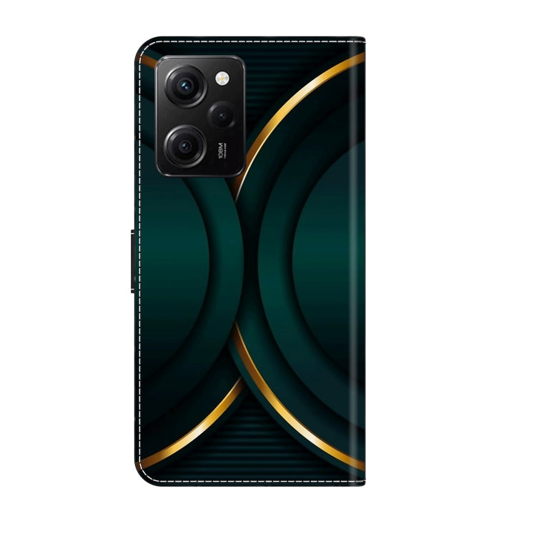 For Xiaomi Redmi Note 12 Pro Global Crystal 3D Shockproof Protective Leather Phone Case(Gold Outline) - free shipping - PMC TechLife - Order now!