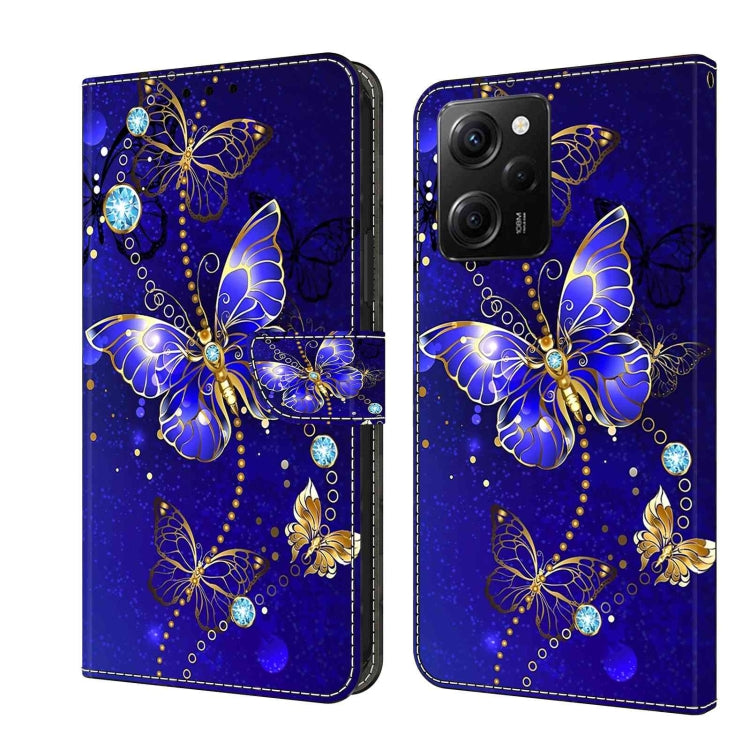 For Xiaomi Redmi Note 12 Pro Global Crystal 3D Shockproof Protective Leather Phone Case(Diamond Butterfly) - free shipping - PMC TechLife - Order now!