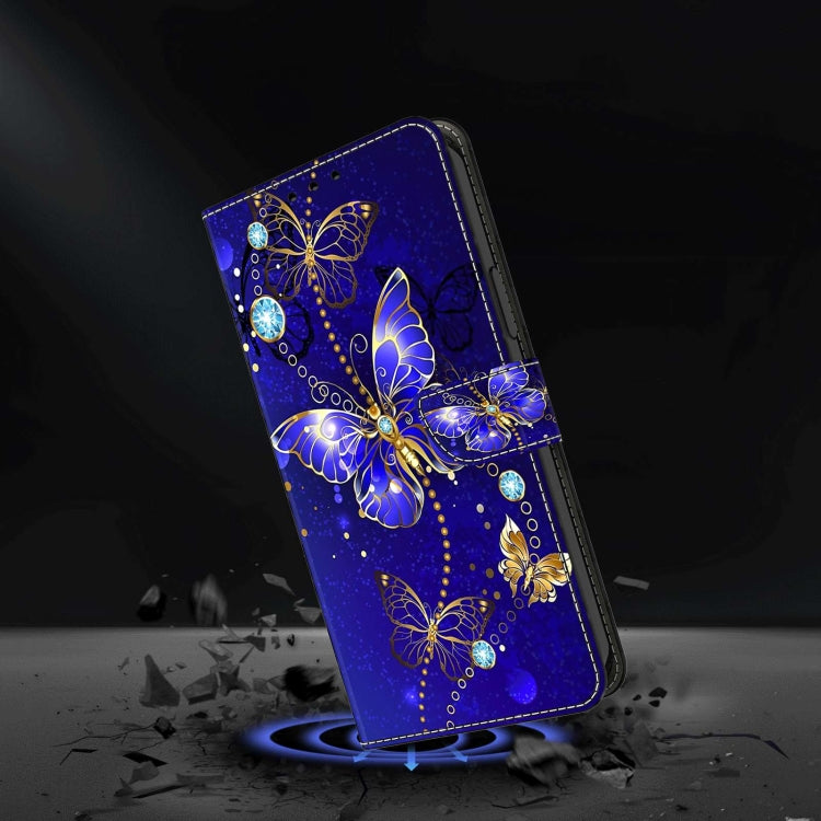 For Xiaomi Redmi Note 12 5G Global / Poco X5 Crystal 3D Shockproof Protective Leather Phone Case(Diamond Butterfly) - free shipping - PMC TechLife - Order now!