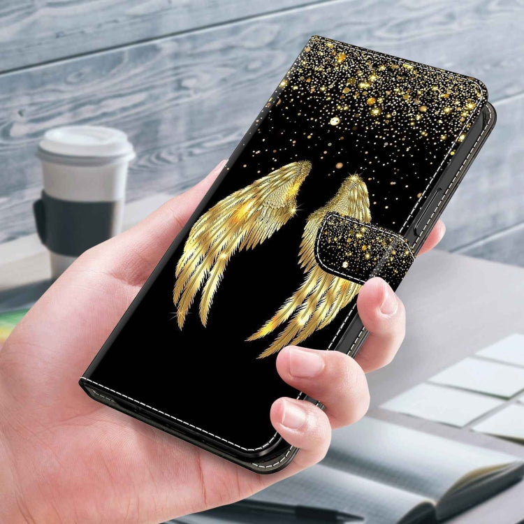 For Xiaomi 13 Crystal 3D Shockproof Protective Leather Phone Case(Golden Wings) - free shipping - PMC TechLife - Order now!