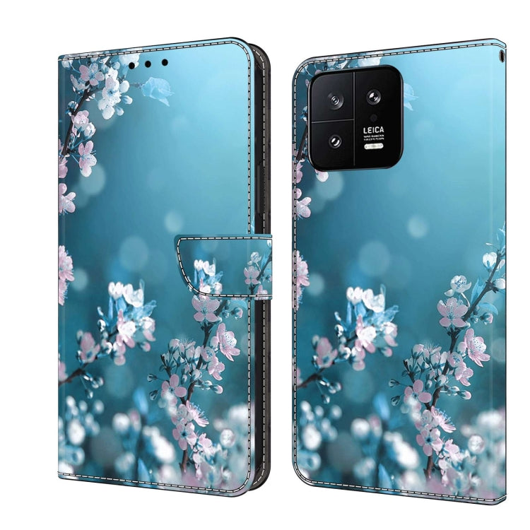 For Xiaomi 13 Crystal 3D Shockproof Protective Leather Phone Case(Plum Flower) - free shipping - PMC TechLife - Order now!