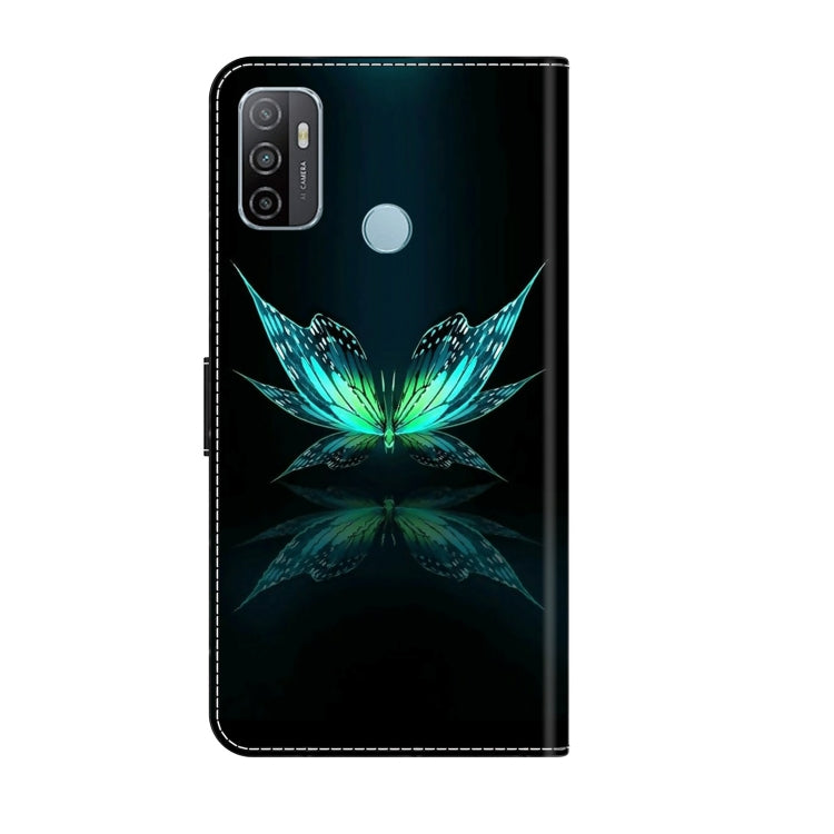 For Samsung Galaxy A33 5G Crystal 3D Shockproof Protective Leather Phone Case(Reflection Dutterfly) - free shipping - PMC TechLife - Order now!