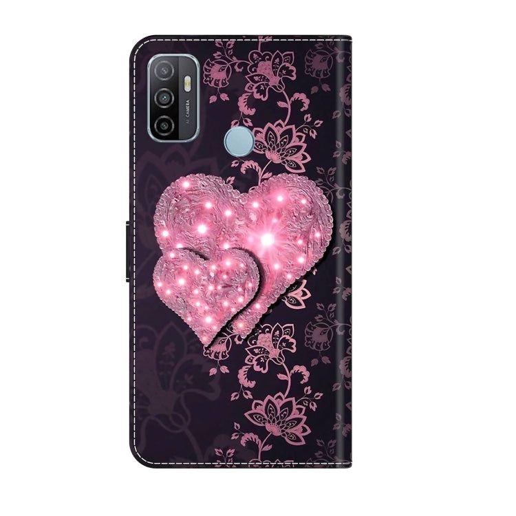 For Samsung Galaxy A33 5G Crystal 3D Shockproof Protective Leather Phone Case(Lace Love) - free shipping - PMC TechLife - Order now!
