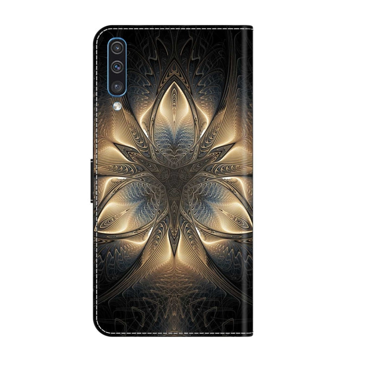 For Samsung Galaxy A50 Crystal 3D Shockproof Protective Leather Phone Case(Luminous Building) - free shipping - PMC TechLife - Order now!