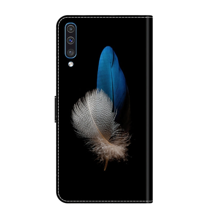 For Samsung Galaxy A50 Crystal 3D Shockproof Protective Leather Phone Case(Two Branches) - free shipping - PMC TechLife - Order now!