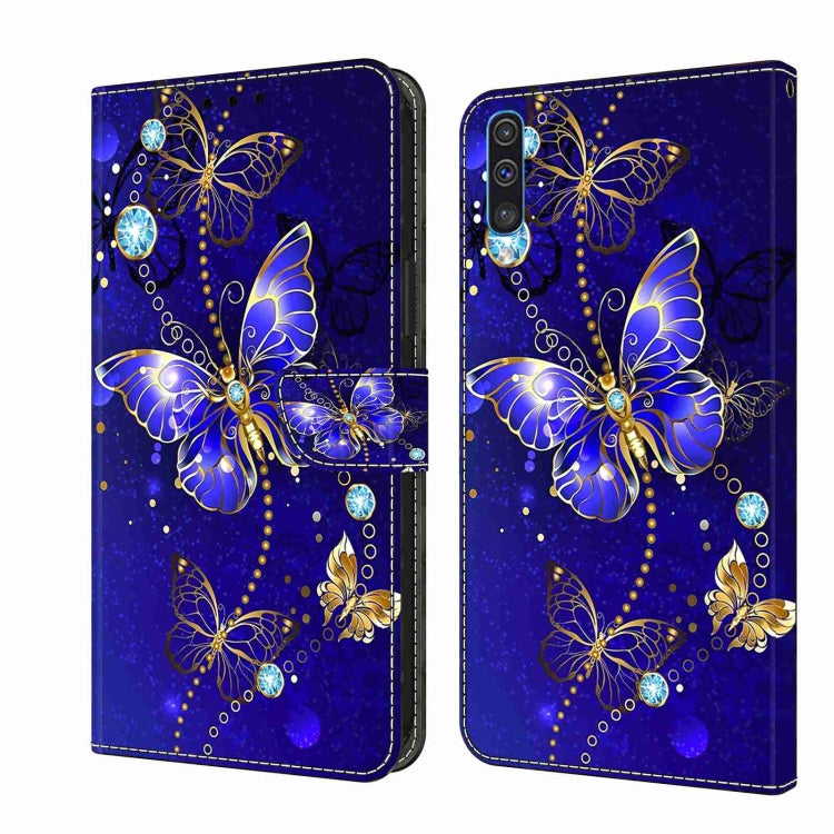 For Samsung Galaxy A50 Crystal 3D Shockproof Protective Leather Phone Case(Diamond Butterfly) - free shipping - PMC TechLife - Order now!