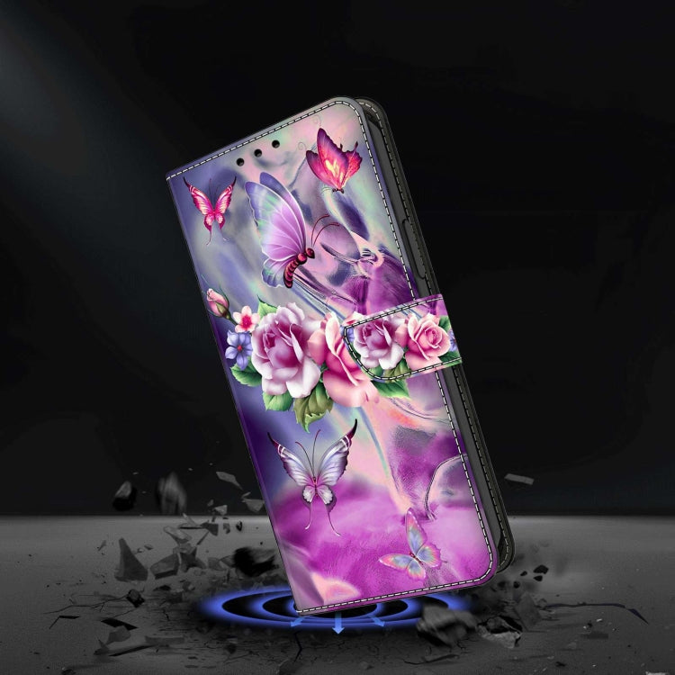 For Samsung Galaxy A51 4G Crystal 3D Shockproof Protective Leather Phone Case(Butterfly) - free shipping - PMC TechLife - Order now!