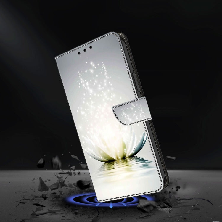 For Samsung Galaxy A53 Crystal 3D Shockproof Protective Leather Phone Case(Light Lotus) - free shipping - PMC TechLife - Order now!