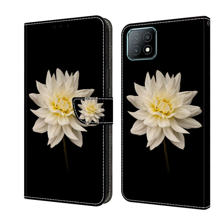 For Samsung Galaxy A53 Crystal 3D Shockproof Protective Leather Phone Case(White Flower) - free shipping - PMC TechLife - Order now!