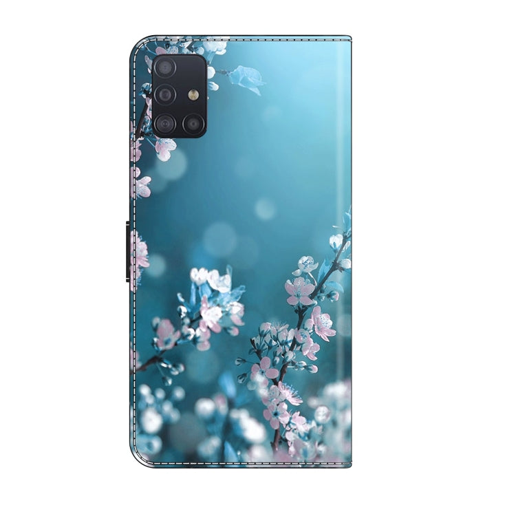 For Samsung Galaxy A71 4G Crystal 3D Shockproof Protective Leather Phone Case(Plum Flower) - free shipping - PMC TechLife - Order now!