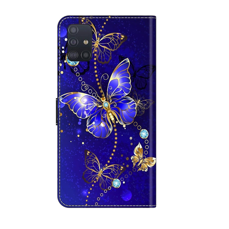 For Samsung Galaxy A71 4G Crystal 3D Shockproof Protective Leather Phone Case(Diamond Butterfly) - free shipping - PMC TechLife - Order now!