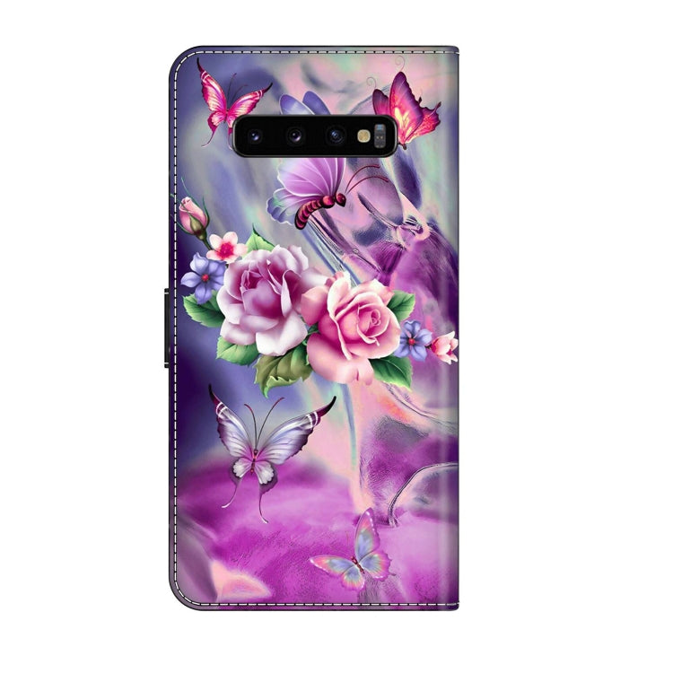 For Samsung Galaxy S10+ Crystal 3D Shockproof Protective Leather Phone Case(Butterfly) - free shipping - PMC TechLife - Order now!