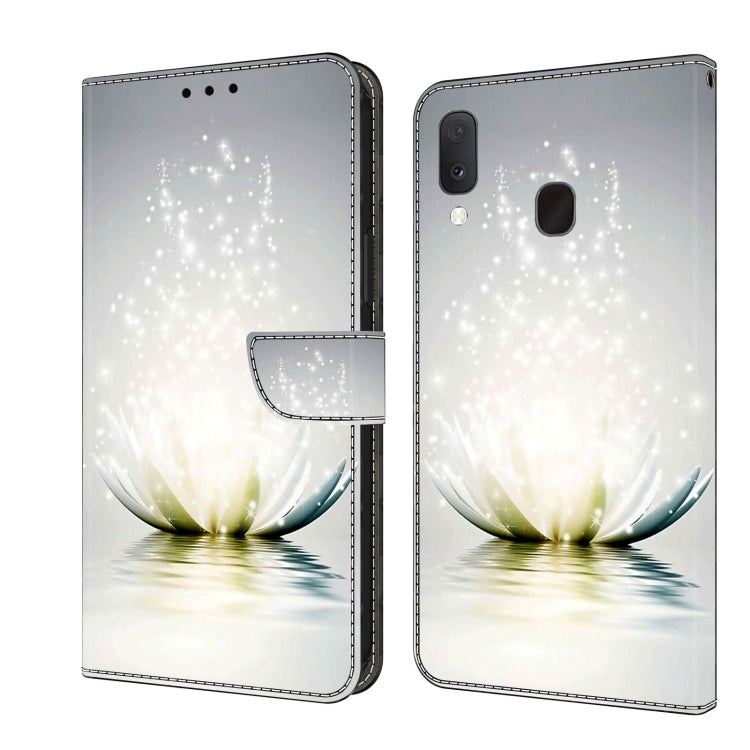 For Samsung Galaxy S10e Crystal 3D Shockproof Protective Leather Phone Case(Light Lotus) - free shipping - PMC TechLife - Order now!