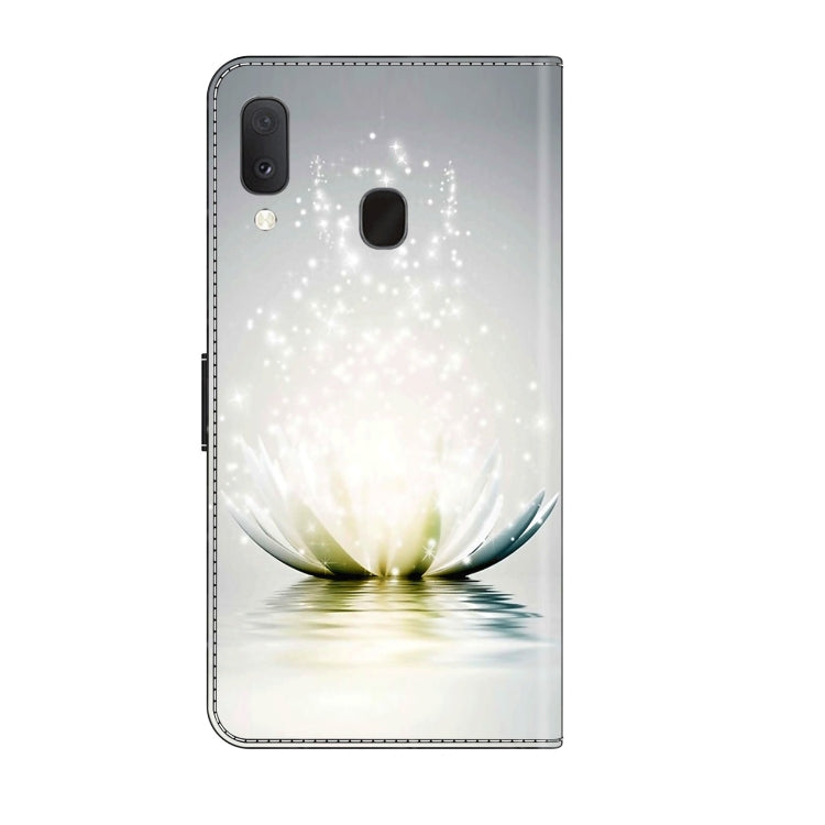 For Samsung Galaxy S10e Crystal 3D Shockproof Protective Leather Phone Case(Light Lotus) - free shipping - PMC TechLife - Order now!