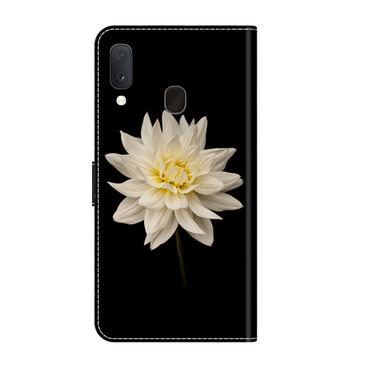 For Samsung Galaxy S10e Crystal 3D Shockproof Protective Leather Phone Case(White Flower) - free shipping - PMC TechLife - Order now!