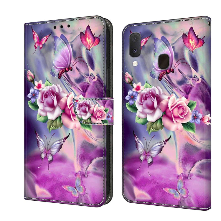 For Samsung Galaxy S10e Crystal 3D Shockproof Protective Leather Phone Case(Butterfly) - free shipping - PMC TechLife - Order now!