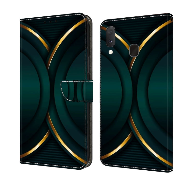 For Samsung Galaxy S10e Crystal 3D Shockproof Protective Leather Phone Case(Gold Outline) - free shipping - PMC TechLife - Order now!