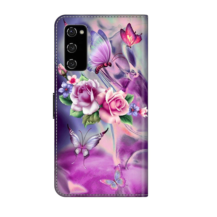 For Samsung Galaxy S20 FE Crystal 3D Shockproof Protective Leather Phone Case(Butterfly) - free shipping - PMC TechLife - Order now!