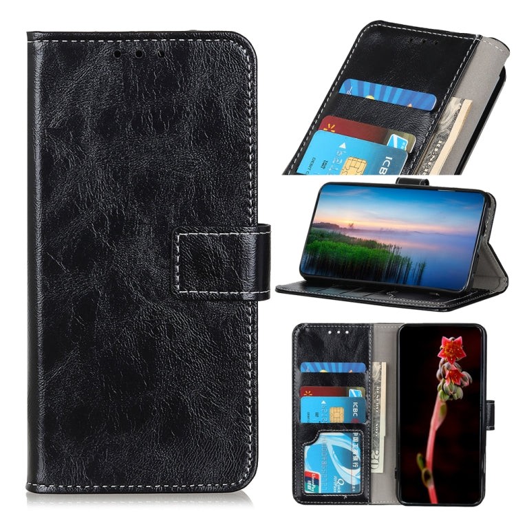 For OnePlus Nord 3 / Ace 2V Retro Crazy Horse Texture Leather Phone Case(Black) - free shipping - PMC TechLife - Order now!