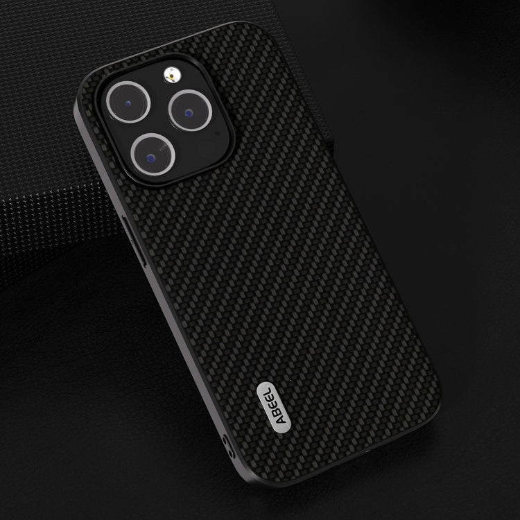For iPhone 15 Pro ABEEL Carbon Fiber Texture Protective Phone Case(Black) - free shipping - PMC TechLife - Order now!