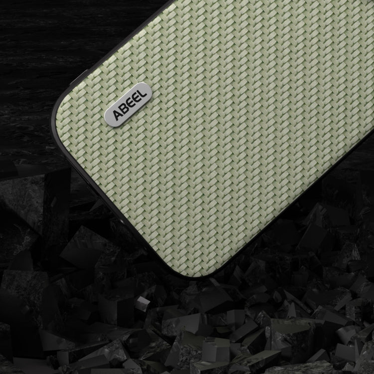 For iPhone 14 ABEEL Carbon Fiber Texture Protective Phone Case(Green) - free shipping - PMC TechLife - Order now!