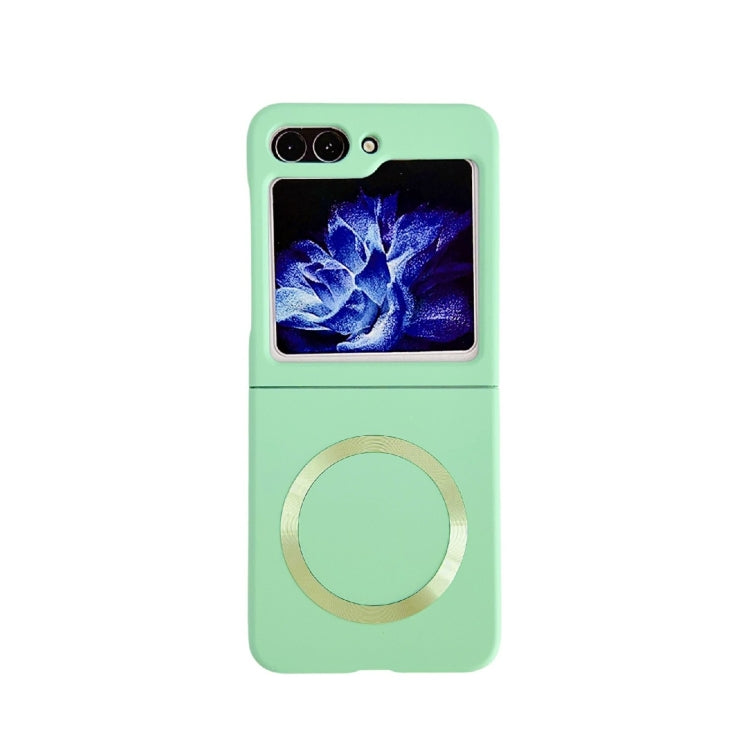 For Samsung Galaxy Z Flip5 Skin Feel Magsafe Magnetic Shockproof PC Phone Case(Green) - Galaxy Z Flip5 Cases by PMC TechLife | Online Shopping South Africa | PMC TechLife