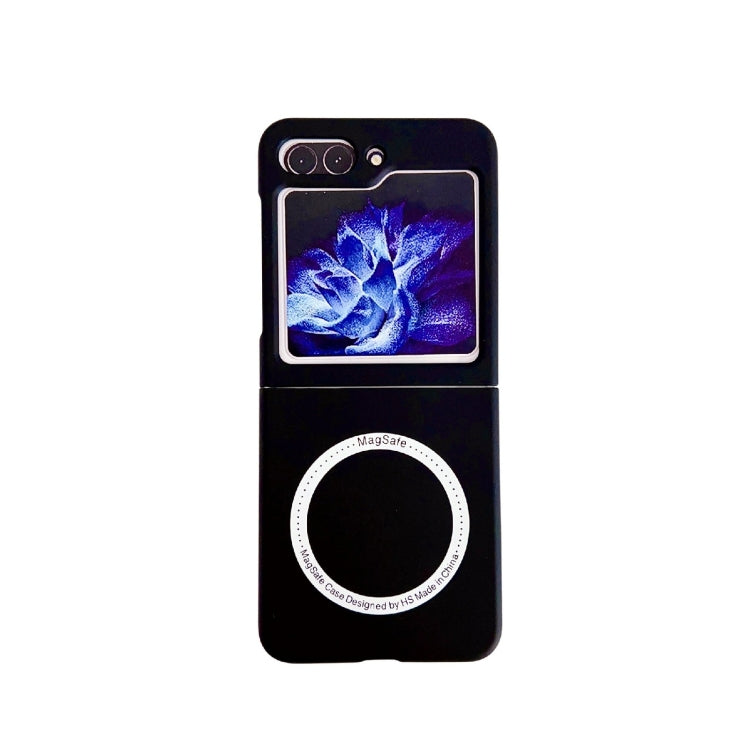 For Samsung Galaxy Z Flip5 Skin Feel Magsafe Magnetic Shockproof PC Phone Case(Black) - free shipping - PMC TechLife - Order now!