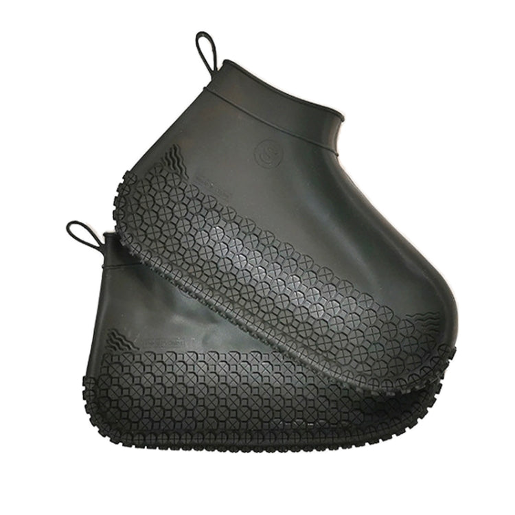 Silicone Non-slip Thickened Wear-resistant Waterproof Shoe Boots Cover, Size:M(Black) - Rainshoes & Shoe Covers by PMC TechLife | Online Shopping South Africa | PMC TechLife | Buy Now Pay Later Mobicred