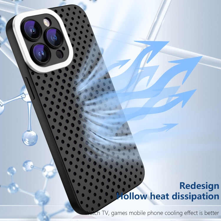 For iPhone 11 Pro Hollow Heat Dissipation TPU Phone Case(Black) - free shipping - PMC TechLife - Order now!