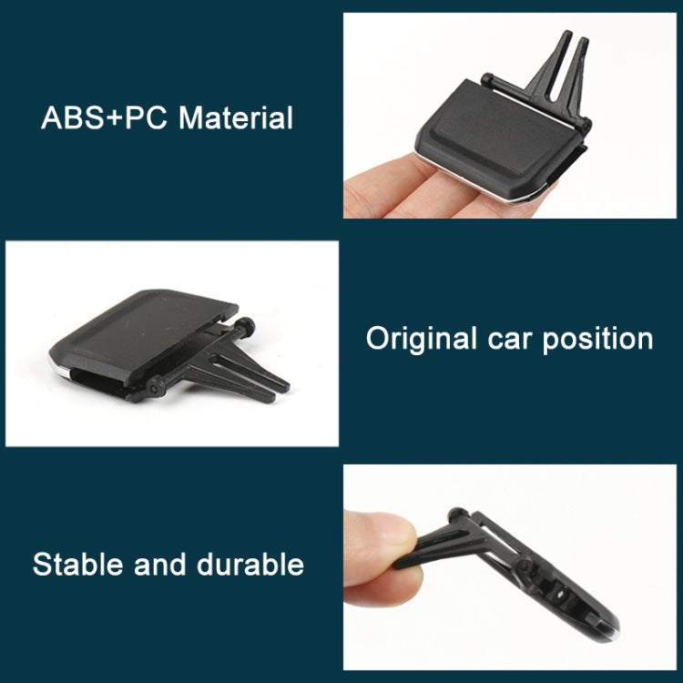For Volkswagen Tiguan L 17-21 Car Air Conditioning Air Outlet Paddle, Left Driving(Middle-Right) - Air Conditioning System by PMC TechLife | Online Shopping South Africa | PMC TechLife