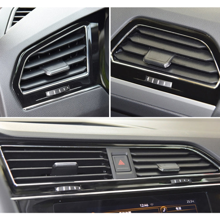 For Volkswagen Tiguan L 17-21 Car Air Conditioning Air Outlet Paddle, Left Driving(Middle-Right) - Air Conditioning System by PMC TechLife | Online Shopping South Africa | PMC TechLife