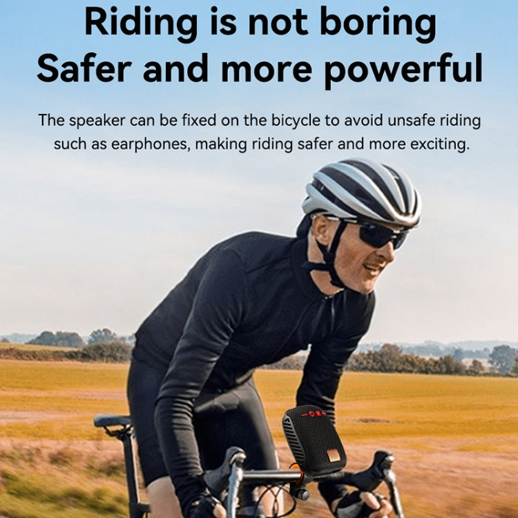 T&G TG-392 Outdoor Bicycle TWS Wireless Bluetooth IPX5 Waterproof Speaker(Dark Green) - Waterproof Speaker by T&G | Online Shopping South Africa | PMC TechLife | Buy Now Pay Later Mobicred