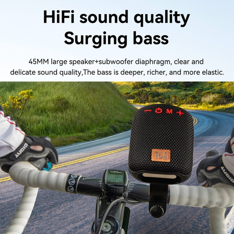 T&G TG-392 Outdoor Bicycle TWS Wireless Bluetooth IPX5 Waterproof Speaker(Purple) - Waterproof Speaker by T&G | Online Shopping South Africa | PMC TechLife | Buy Now Pay Later Mobicred