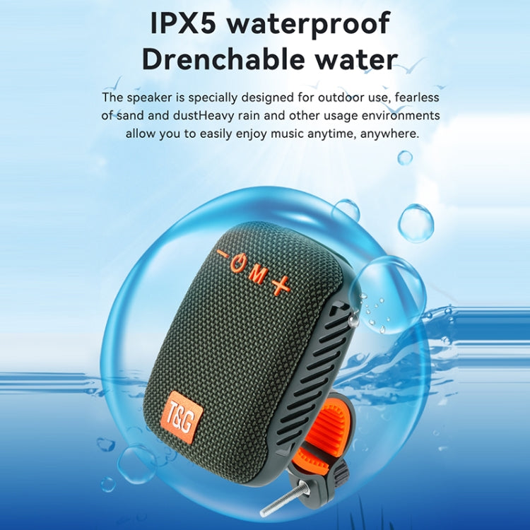 T&G TG-392 Outdoor Bicycle TWS Wireless Bluetooth IPX5 Waterproof Speaker(Purple) - Waterproof Speaker by T&G | Online Shopping South Africa | PMC TechLife | Buy Now Pay Later Mobicred