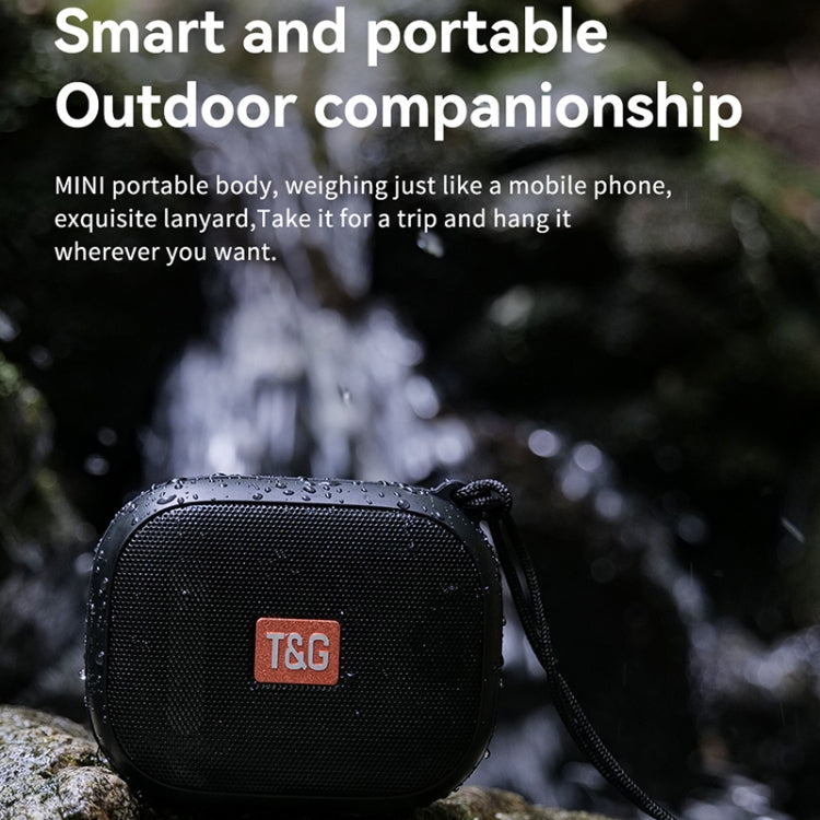 T&G TG-394 Outdoor TWS Wireless Bluetooth IPX7 Waterproof Speaker(Green) - Mini Speaker by T&G | Online Shopping South Africa | PMC TechLife | Buy Now Pay Later Mobicred