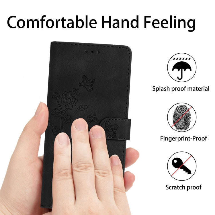 For Xiaomi 13 Pro Flower Butterfly Embossing Pattern Leather Phone Case(Black) - free shipping - PMC TechLife - Order now!