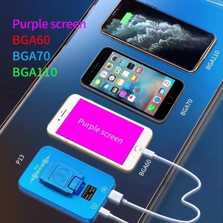 JCID P13 Nand Read Write Programmer DFU Purple Screen Tool For iPhone 6 to 13 Pro Max - free shipping - PMC TechLife - Order now!