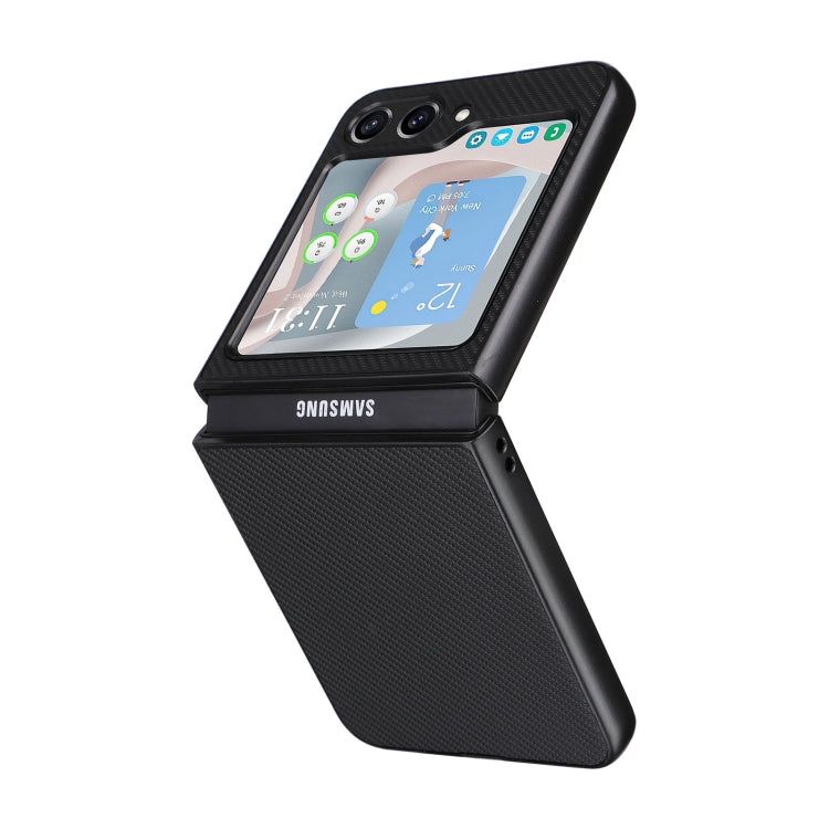 For Samsung Galaxy Z Flip5 5G PU Leather PC Phone Case(Black) - free shipping - PMC TechLife - Order now!