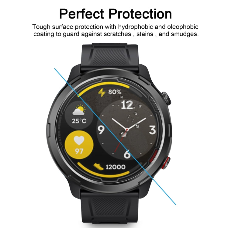 For Zeblaze Stratos 2 Lite 10pcs 0.26mm 2.5D 9H Tempered Glass Film Watch Screen Protector - Screen Protector by PMC TechLife | Online Shopping South Africa | PMC TechLife