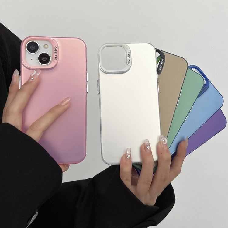 For iPhone 13 Pro Semi Transparent Frosted PC Phone Case(Purple) - free shipping - PMC TechLife - Order now!