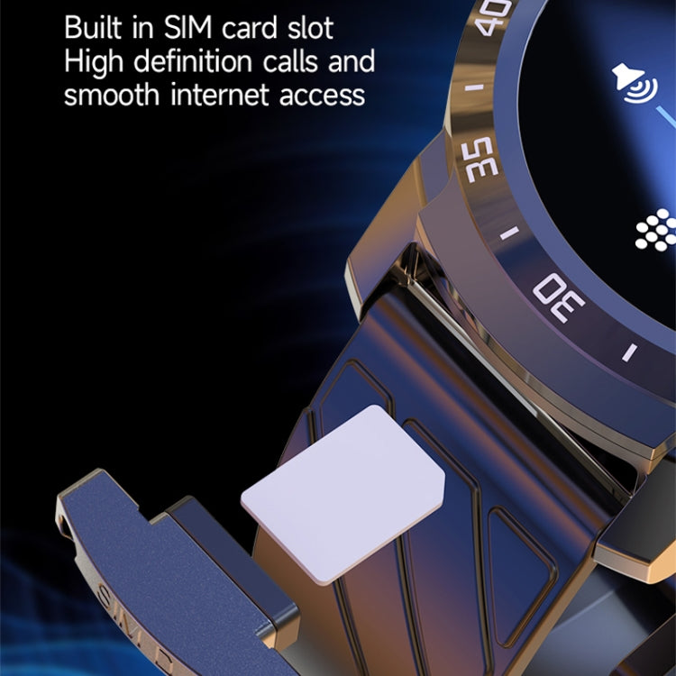 MT27 4G+64G 1.6 inch IP67 Waterproof 4G Android 8.1 Smart Watch Support Heart Rate / GPS, Type:Leather Band - Android Watch by PMC TechLife | Online Shopping South Africa | PMC TechLife