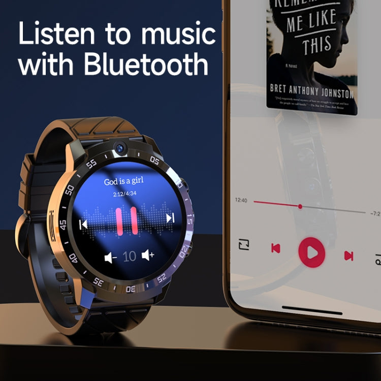 MT27 4G+64G 1.6 inch IP67 Waterproof 4G Android 8.1 Smart Watch Support Heart Rate / GPS, Type:Leather Band - Android Watch by PMC TechLife | Online Shopping South Africa | PMC TechLife
